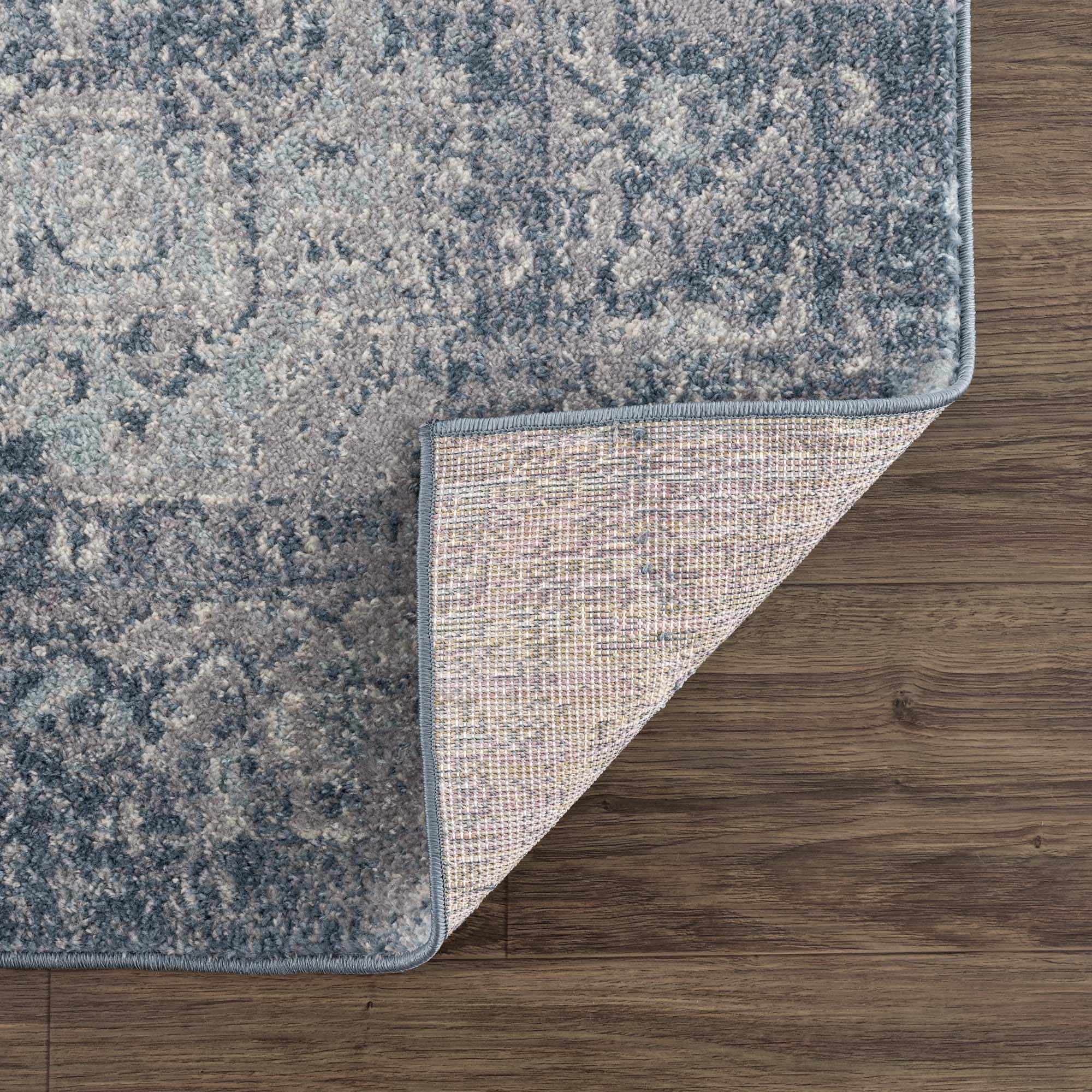 Peeta Blue Medallion Area Rug