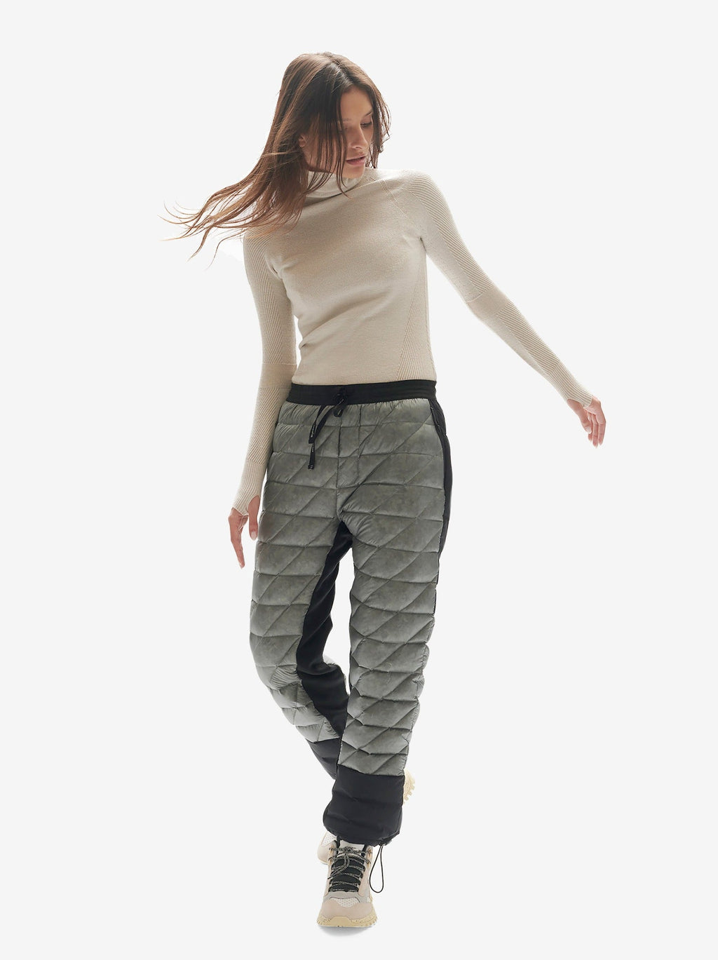 Hybrid Down Sweatpant - Slate Gray