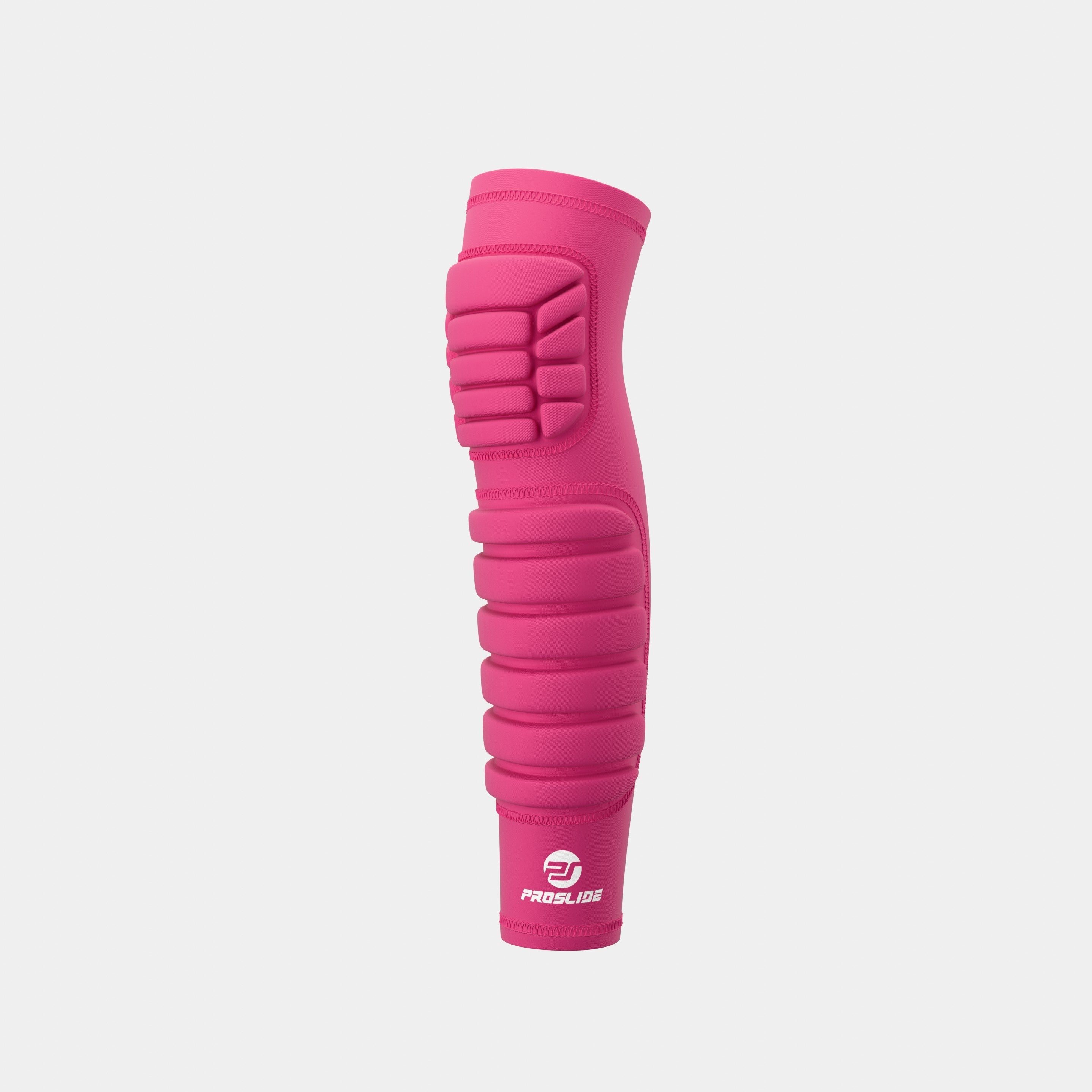 ProSlide EXTRA Padded Compression Shin and Knee Sleeve - Pink
