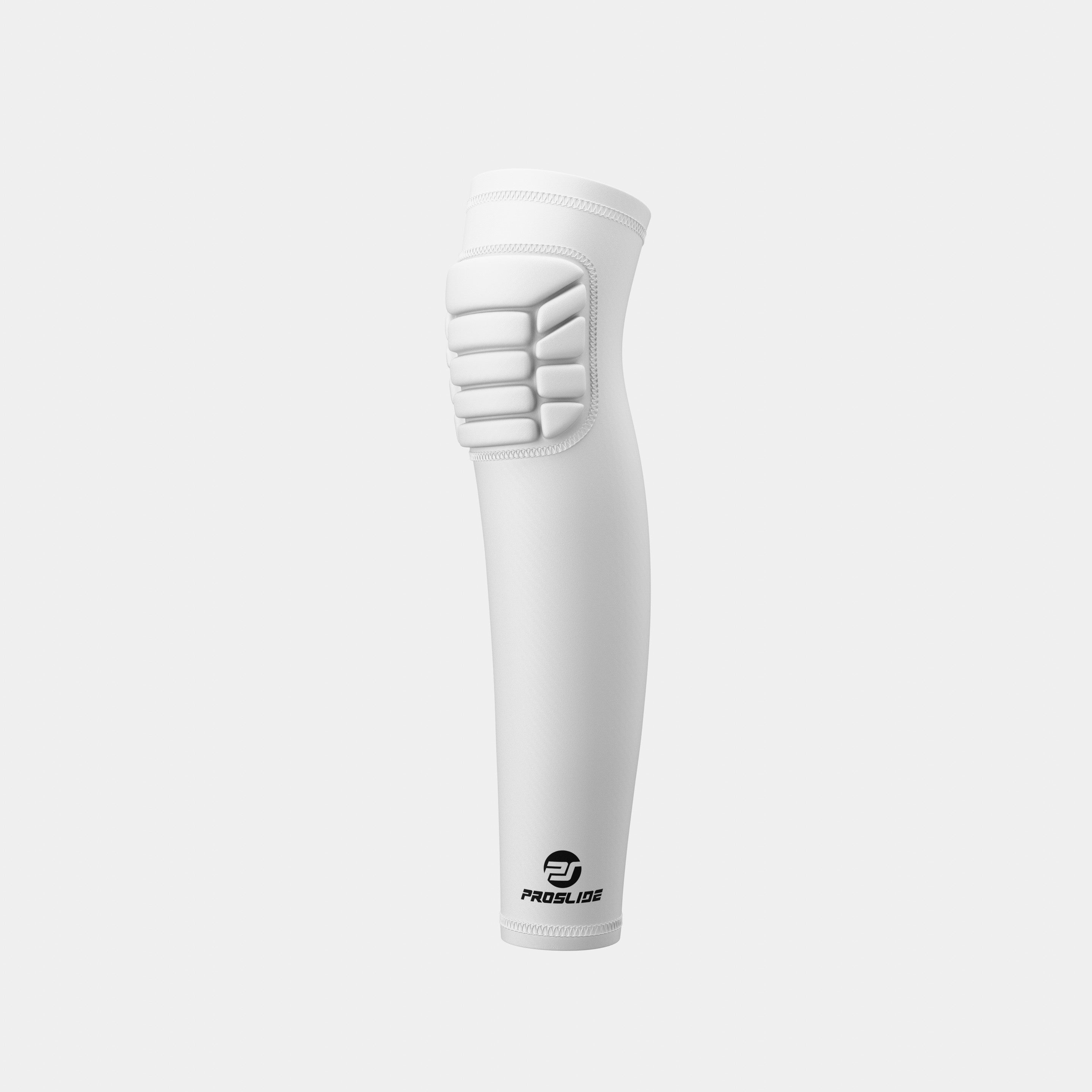 ProSlide Padded Compression Knee Sleeve - White