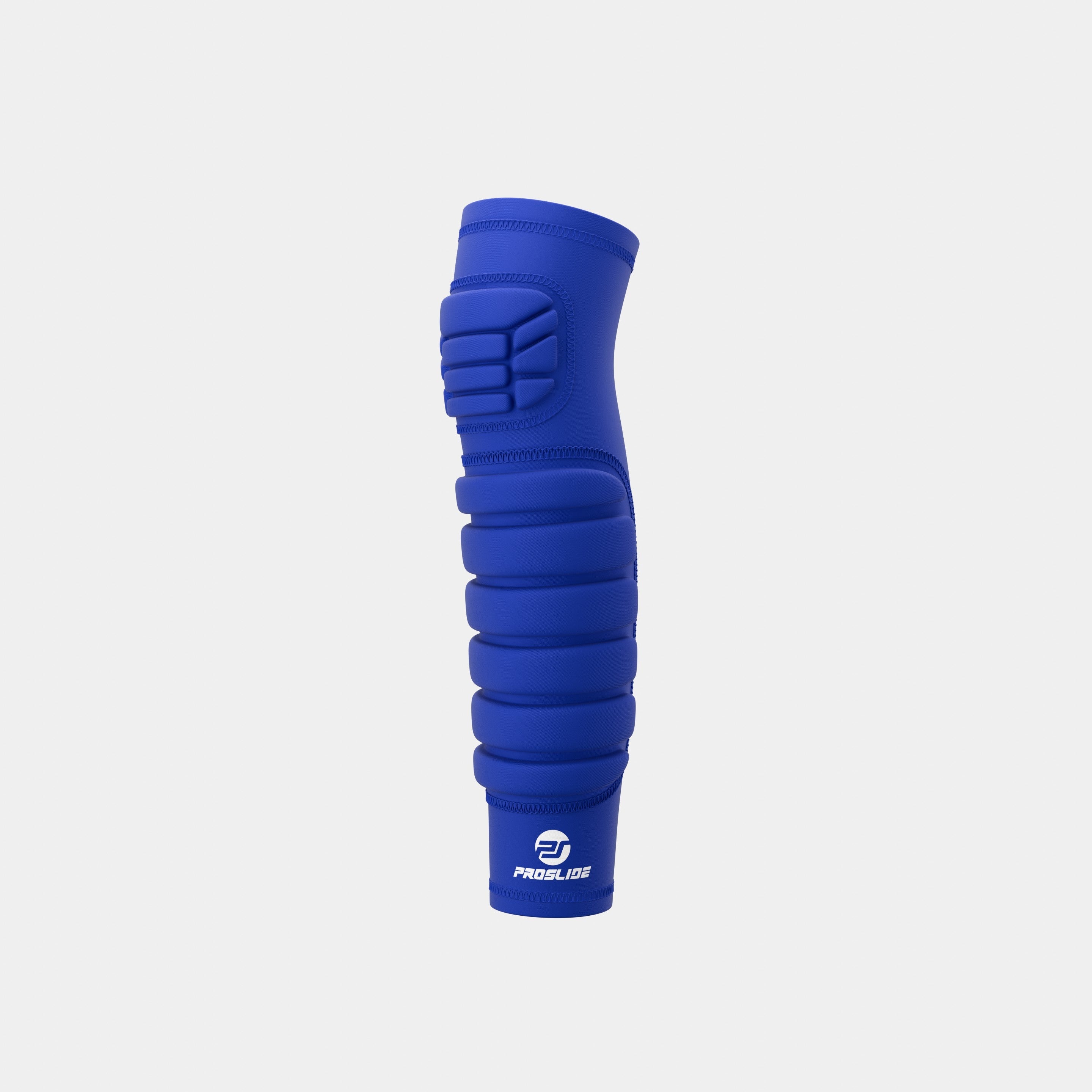 ProSlide EXTRA Padded Compression Shin and Knee Sleeve - Blue