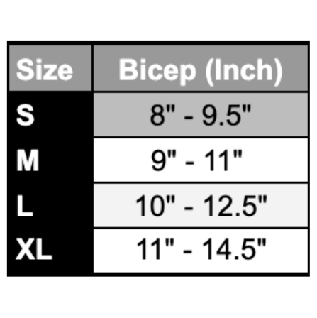 ProSlide Padded Compression Arm Sleeve - White